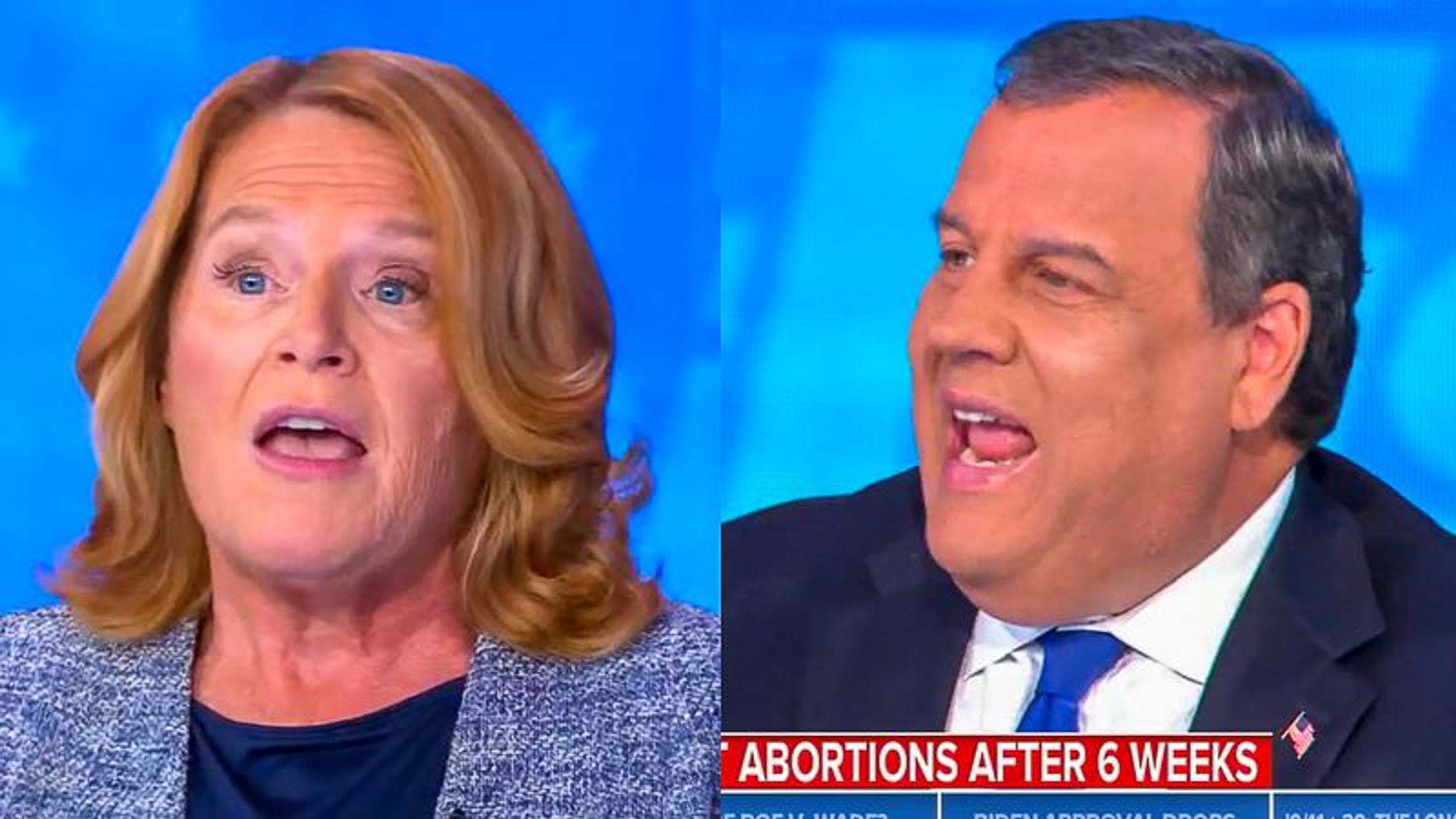 Heidi Heitkamp shreds Chris Christie after he says women should lose abortion rights because of 'science'