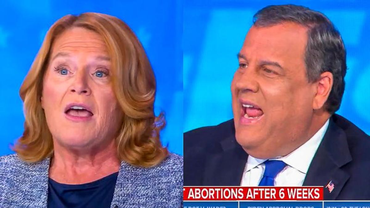 Heidi Heitkamp shreds Chris Christie after he says women should lose abortion rights because of 'science'