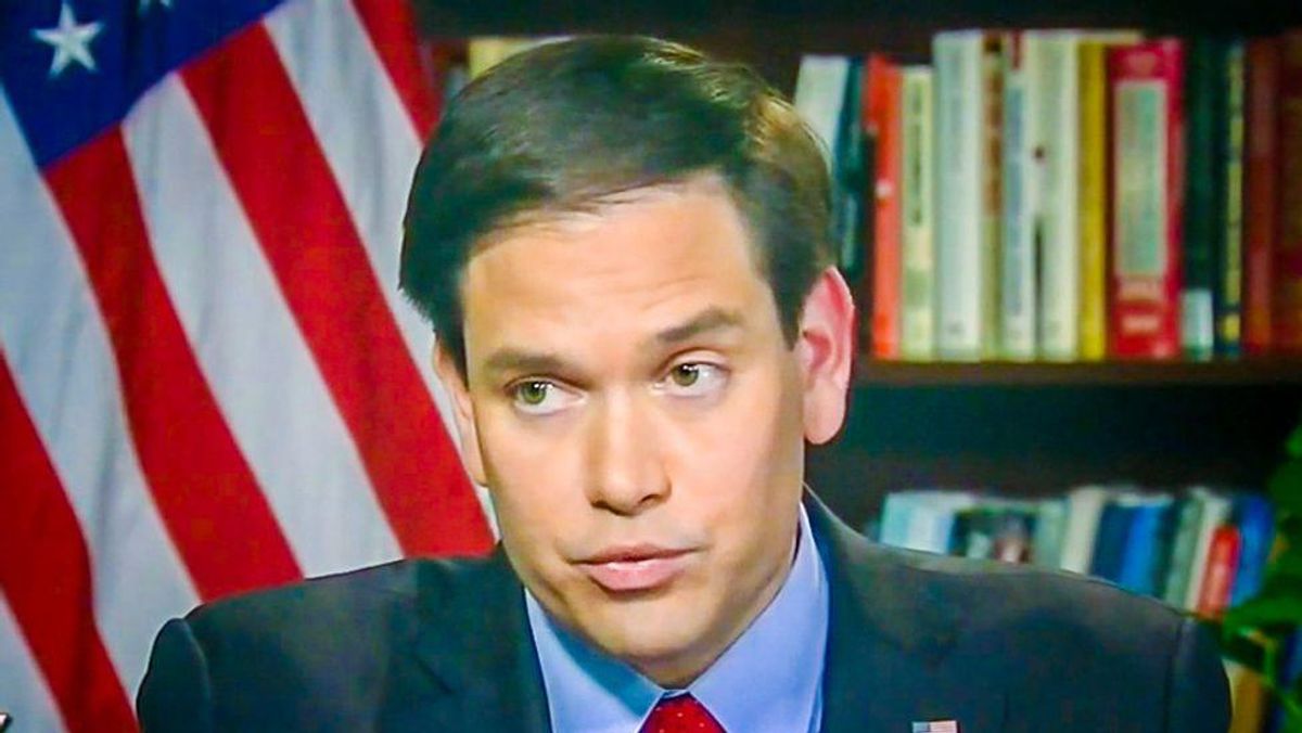 Marco Rubio hilariously fact-checked by Alexander Vindman's wife: 'You're so bad at this'