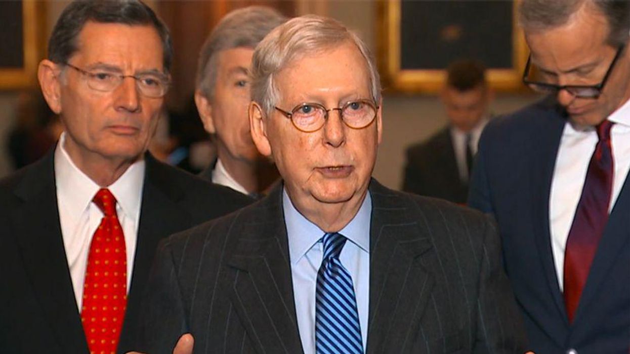 Here is why Mitch McConnell 'stunned' his colleagues to support Biden