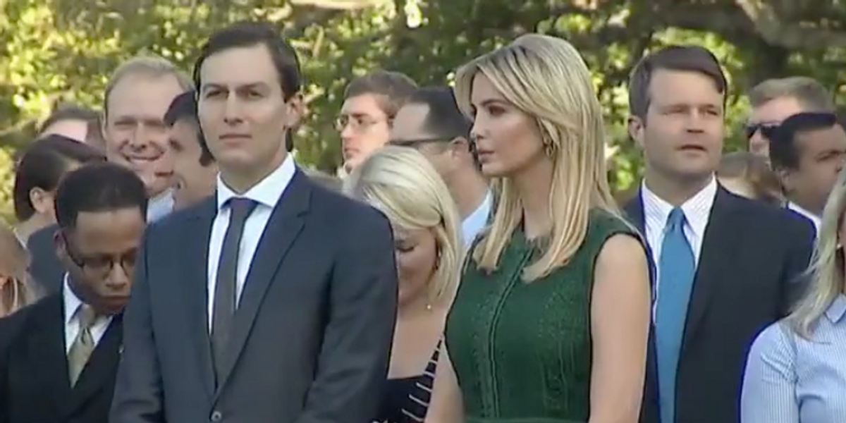 White House declines to assert executive privilege over testimony of Ivanka Trump and Jared Kushner