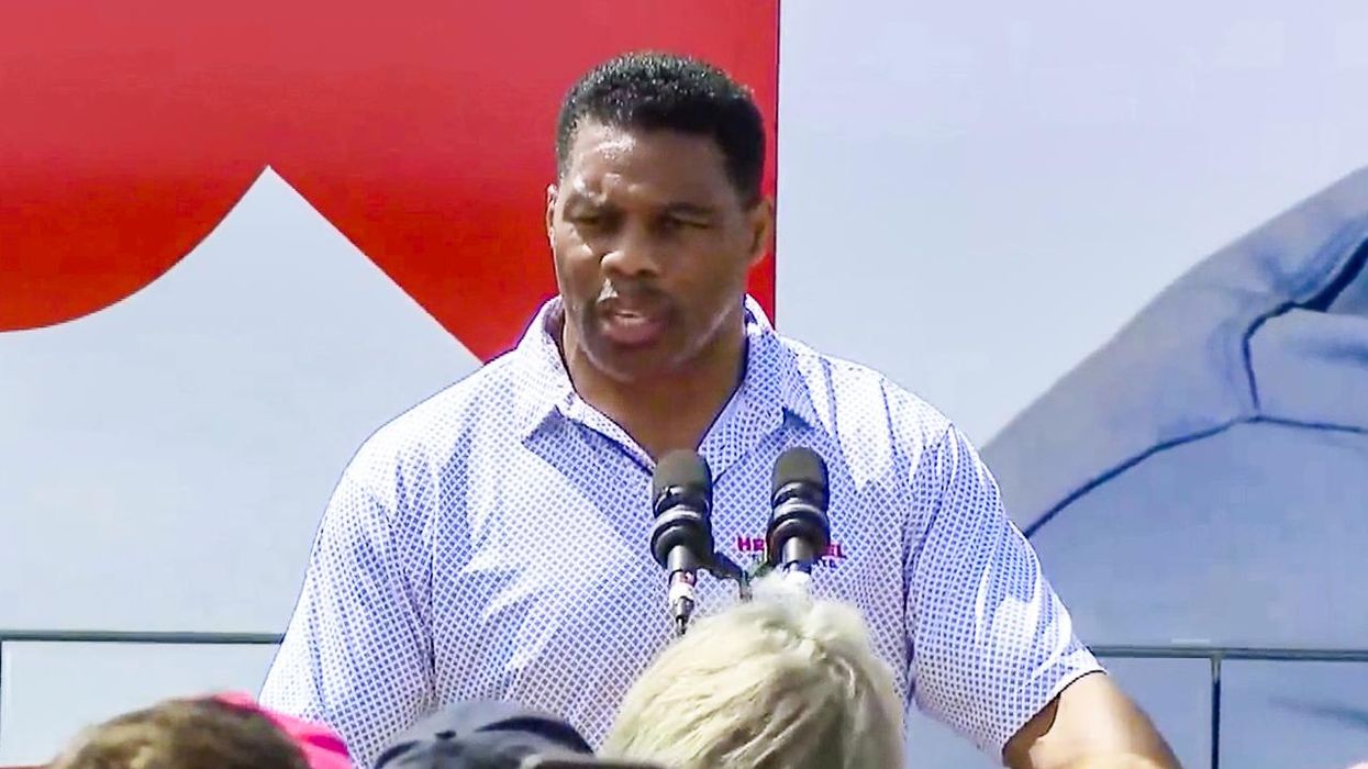 'She's from the rib of a man': Herschel Walker defines 'what a woman is' at campaign event