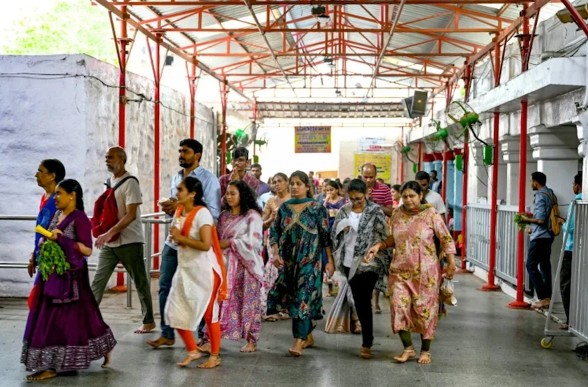 India's 'visa temple' bestows tickets to the American dream