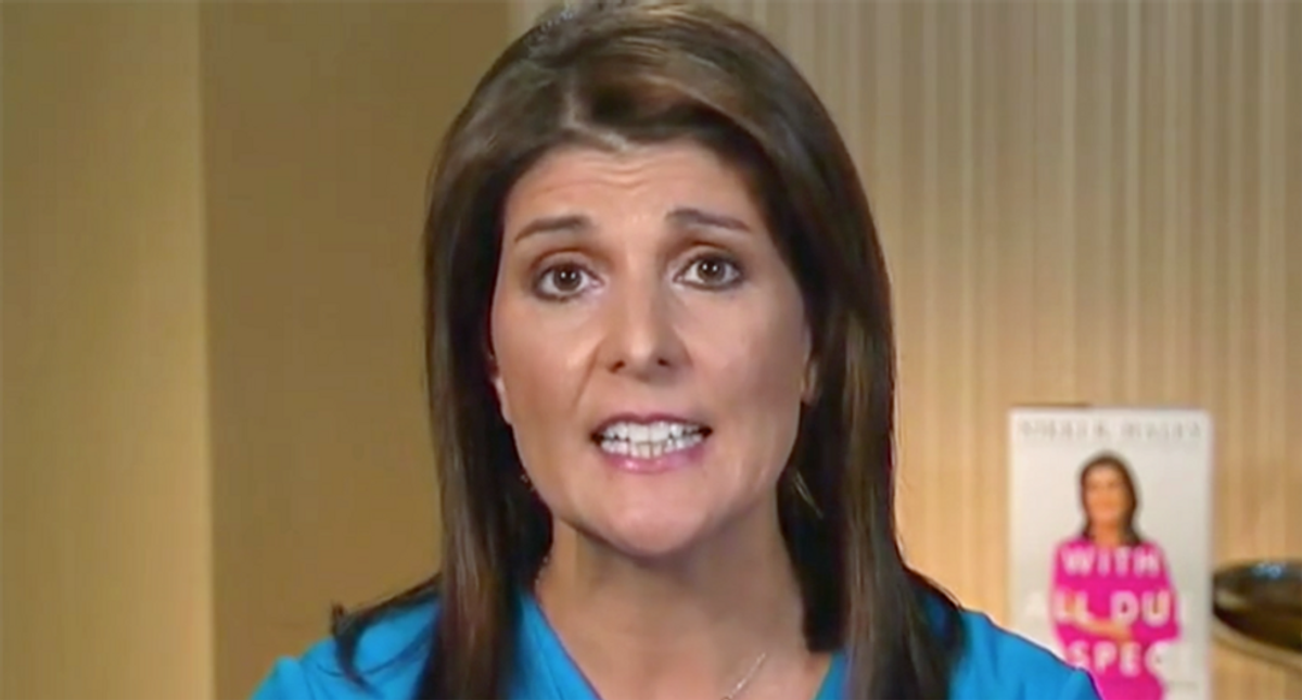 Nikki Haley hit with intense backlash over Taliban op-ed: 'We need a time machine to undo her bad decisions'