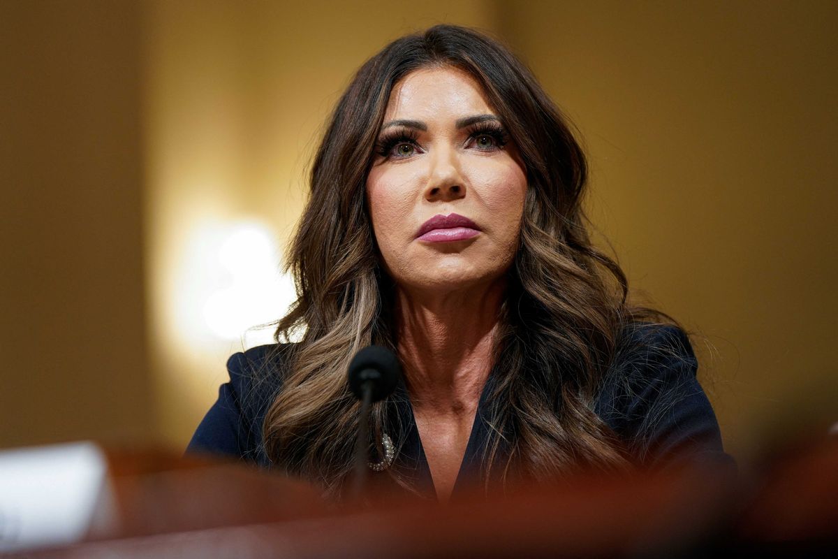 'Astonishing scene': Shockwaves as Kristi Noem confronted by veteran on Capitol Hill