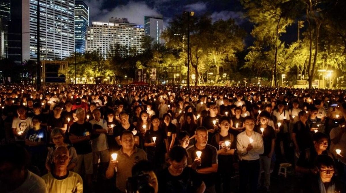 Hong Kong artists mark Tiananmen quietly or overseas