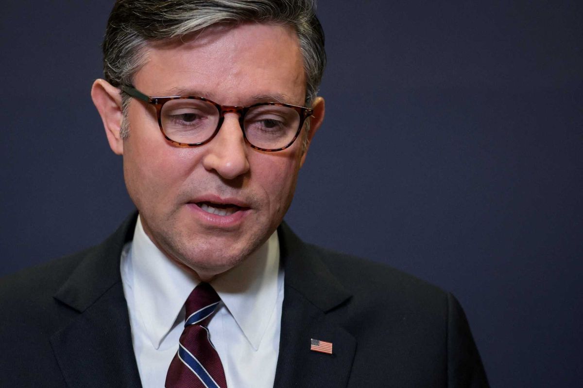 Mike Johnson admits ICE 'doing what it's designed to do' after Minnesota mom's killing