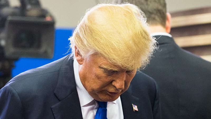 trump down