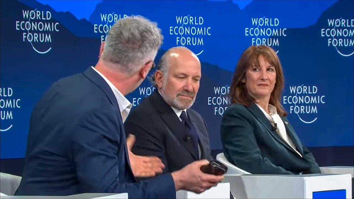 Pouting Trump envoy gets laughed at as he snaps at Davos panel's Greenland question