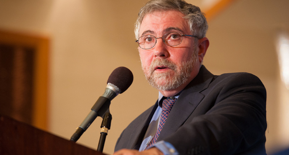 'Looking like a failed agenda': Paul Krugman brutally mocks Trump's loud talk and 'small stick'