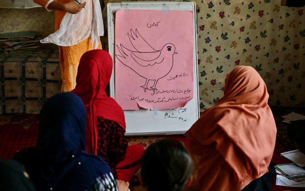 Inside Afghanistan's secret schools, where girls defy the Taliban