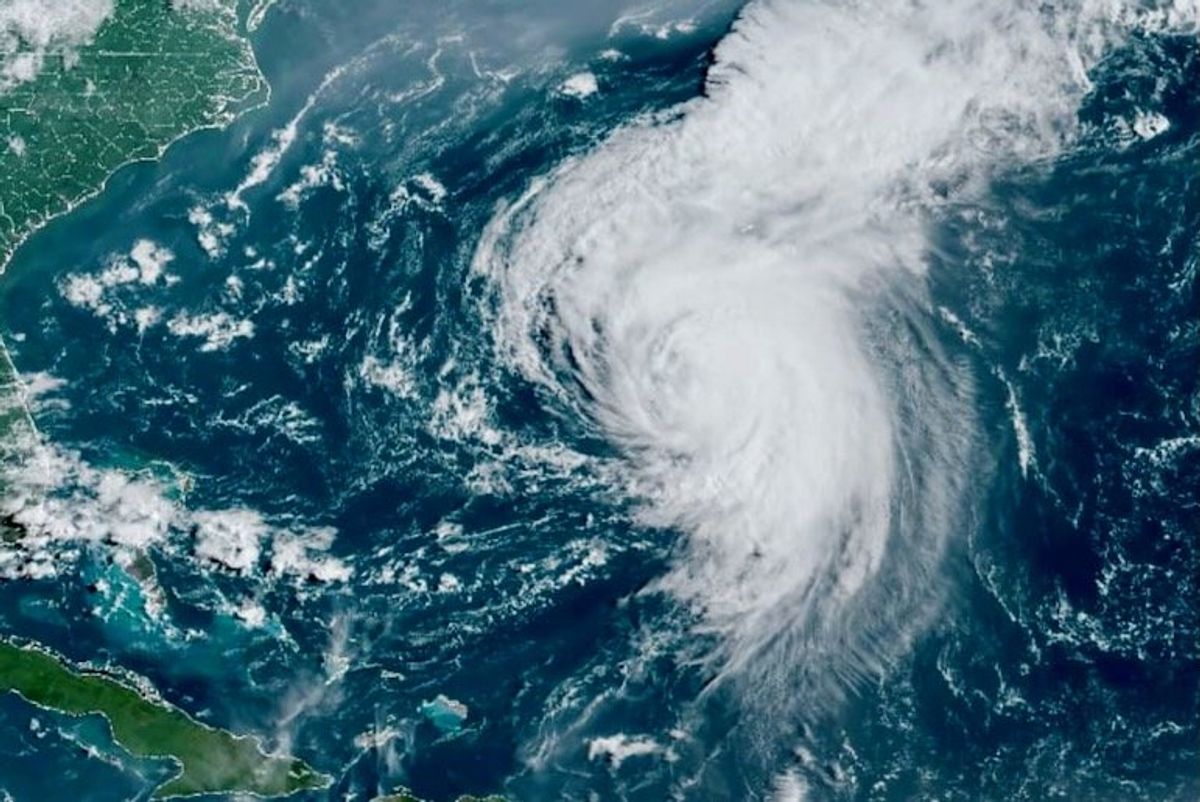 Ernesto restrengthens into Atlantic hurricane