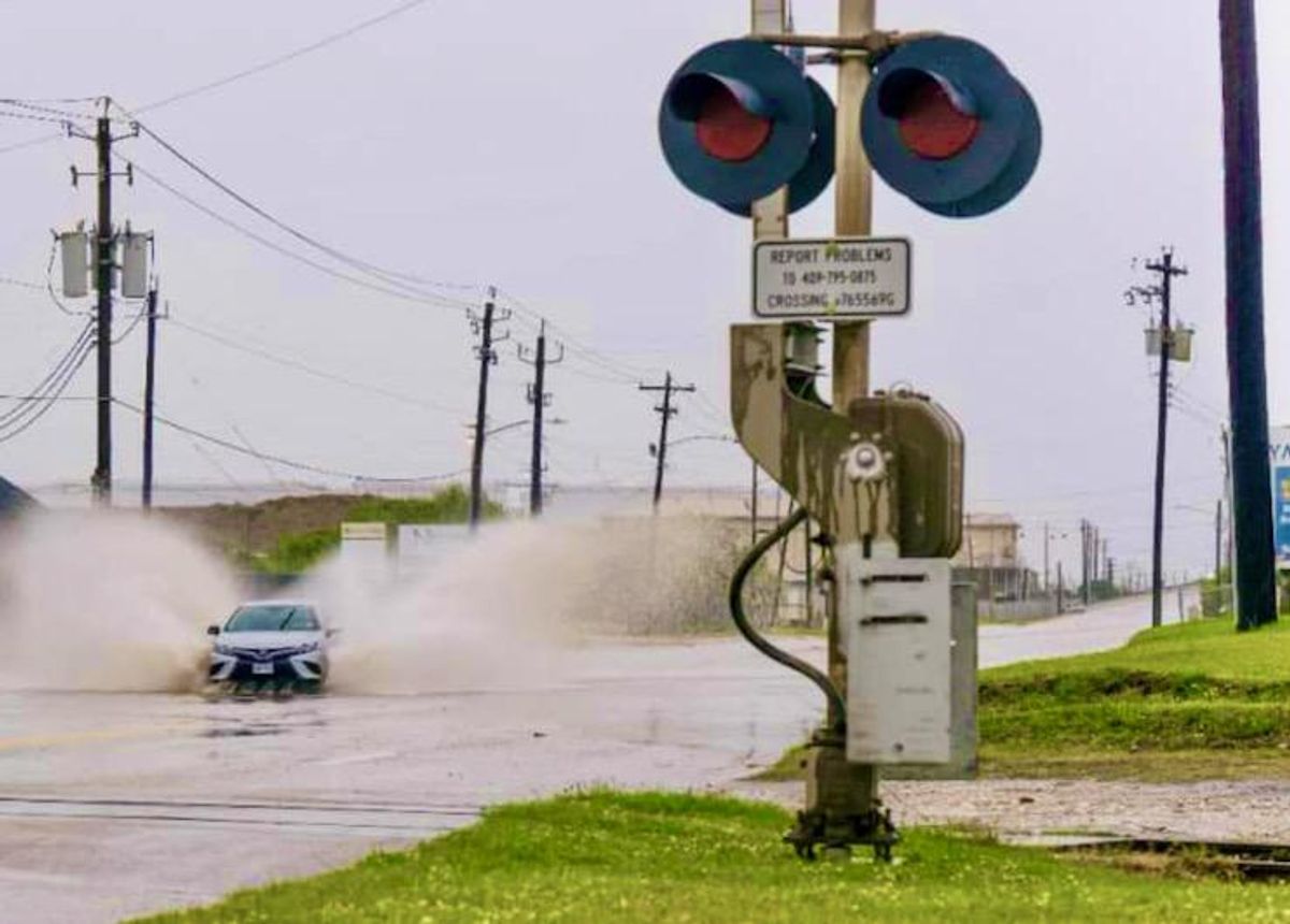 Storm Nicholas weakens but leaves 450,000 Texas homes without power