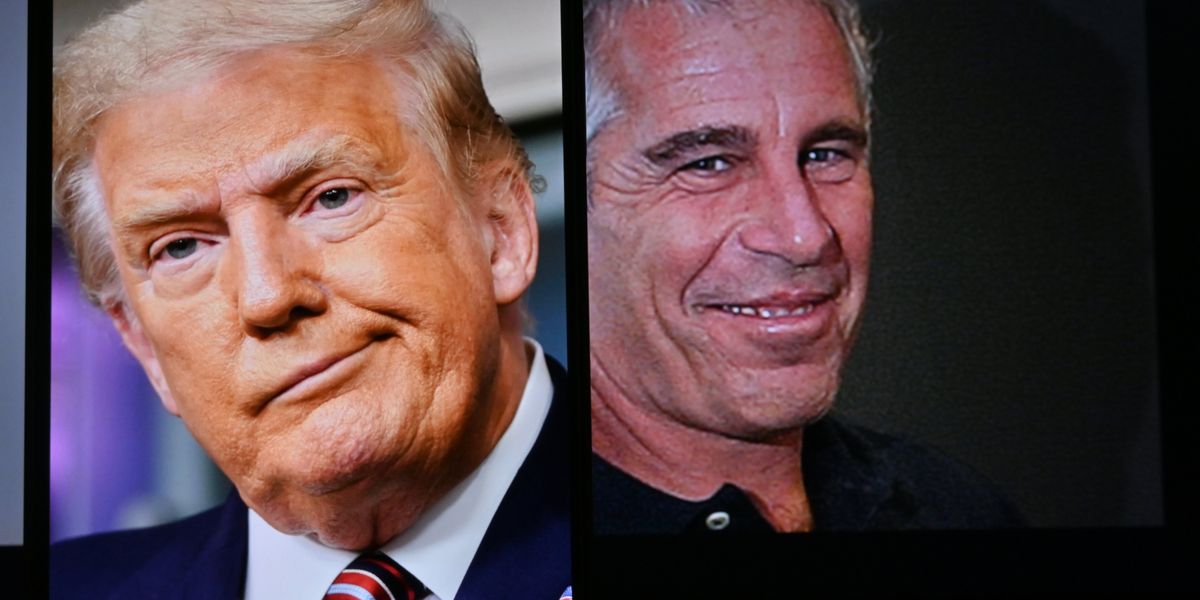 'Ew!' Internet aghast at 'disgusting' photo of Epstein's 'inside joke' with Trump