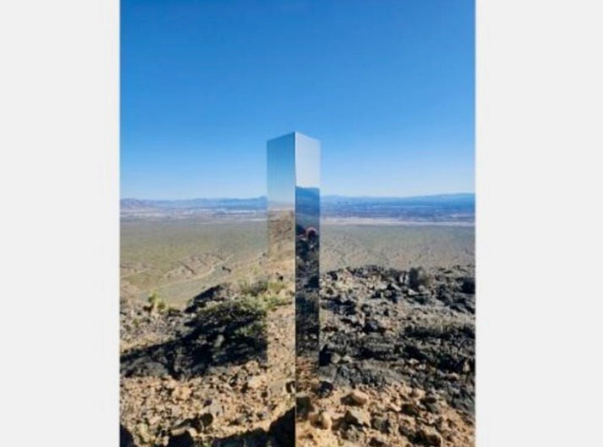 New mystery monolith appears in Nevada desert