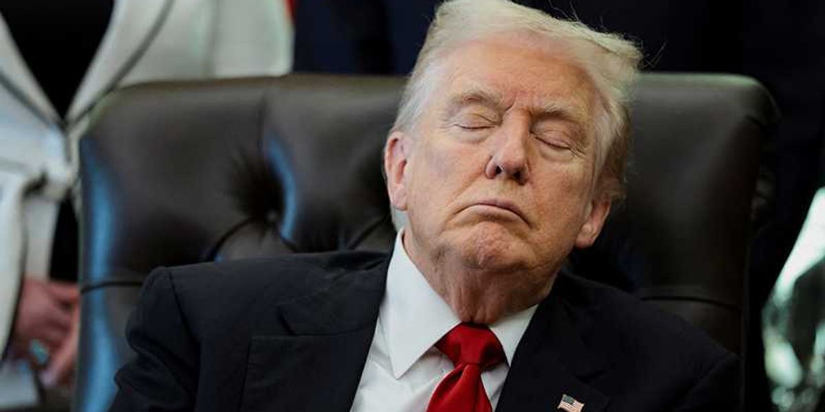Fox host admits Trump naps in meetings – but begs viewers to 'please stop' highlighting it