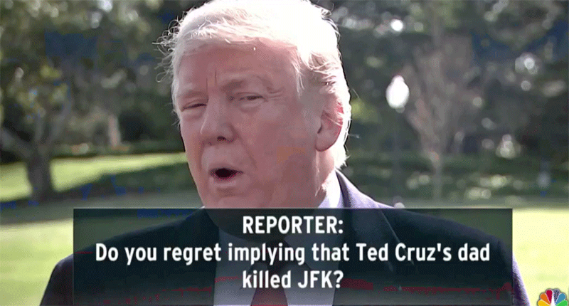 Watch MSNBC’s hilarious supercut of Ted Cruz shamelessly kissing up to Donald Trump