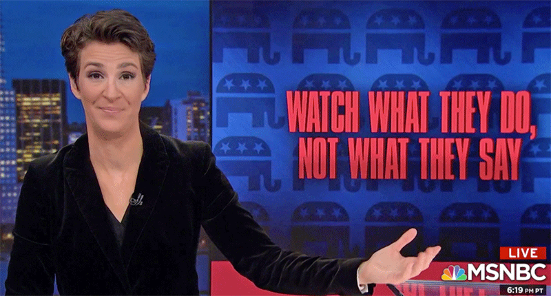 ‘But nice try’: Maddow destroys Republicans -- by name -- who are lying about protecting preexisting conditions