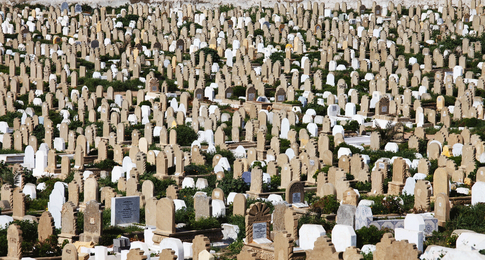 We're running out of places to bury people