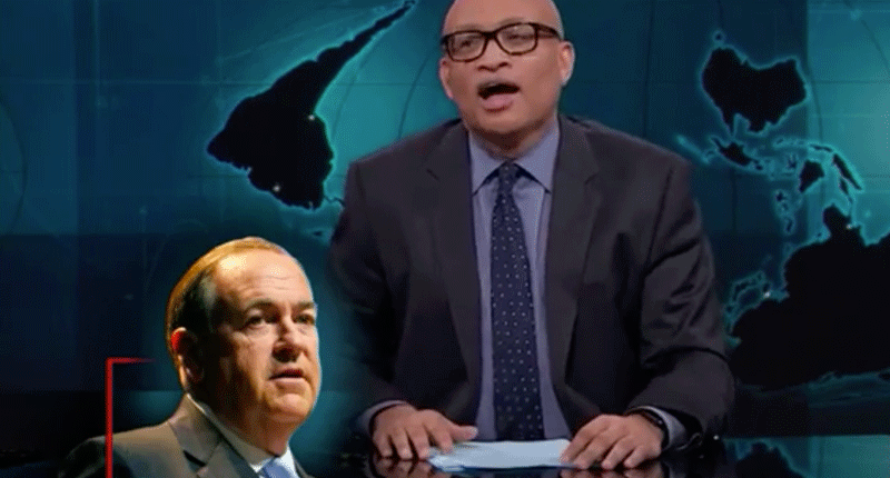 'Go f*ck yourself': Larry Wilmore opens up a can of whoop-ass on bigot Mike Huckabee