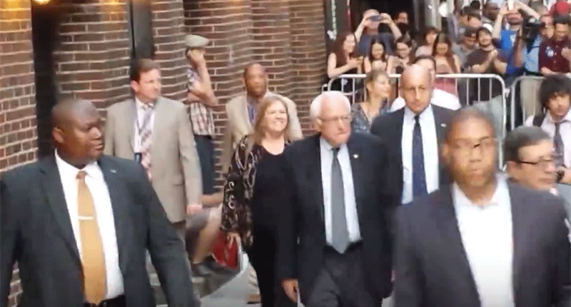 Sanders and Colbert a match made in heaven for those 'feeling the Bern'