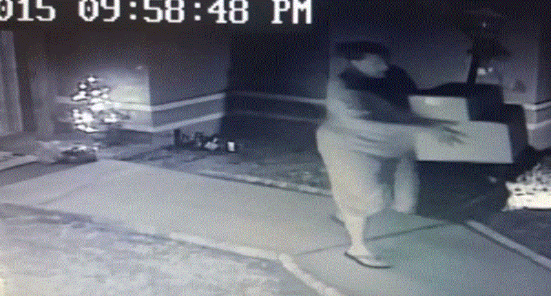 Florida cop's wife caught on video stealing presents for another officer's 2-year-old daughter