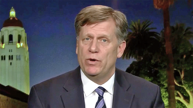 New EU ambassador accused of being nothing more than a 'spy for the Trump team' by ex-Ambassador McFaul