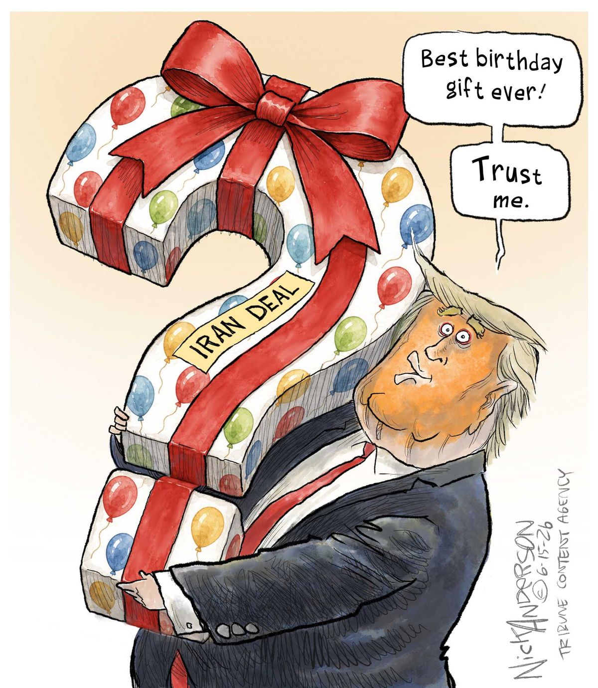 Trump's birthday surprise is the best gift ever — trust him