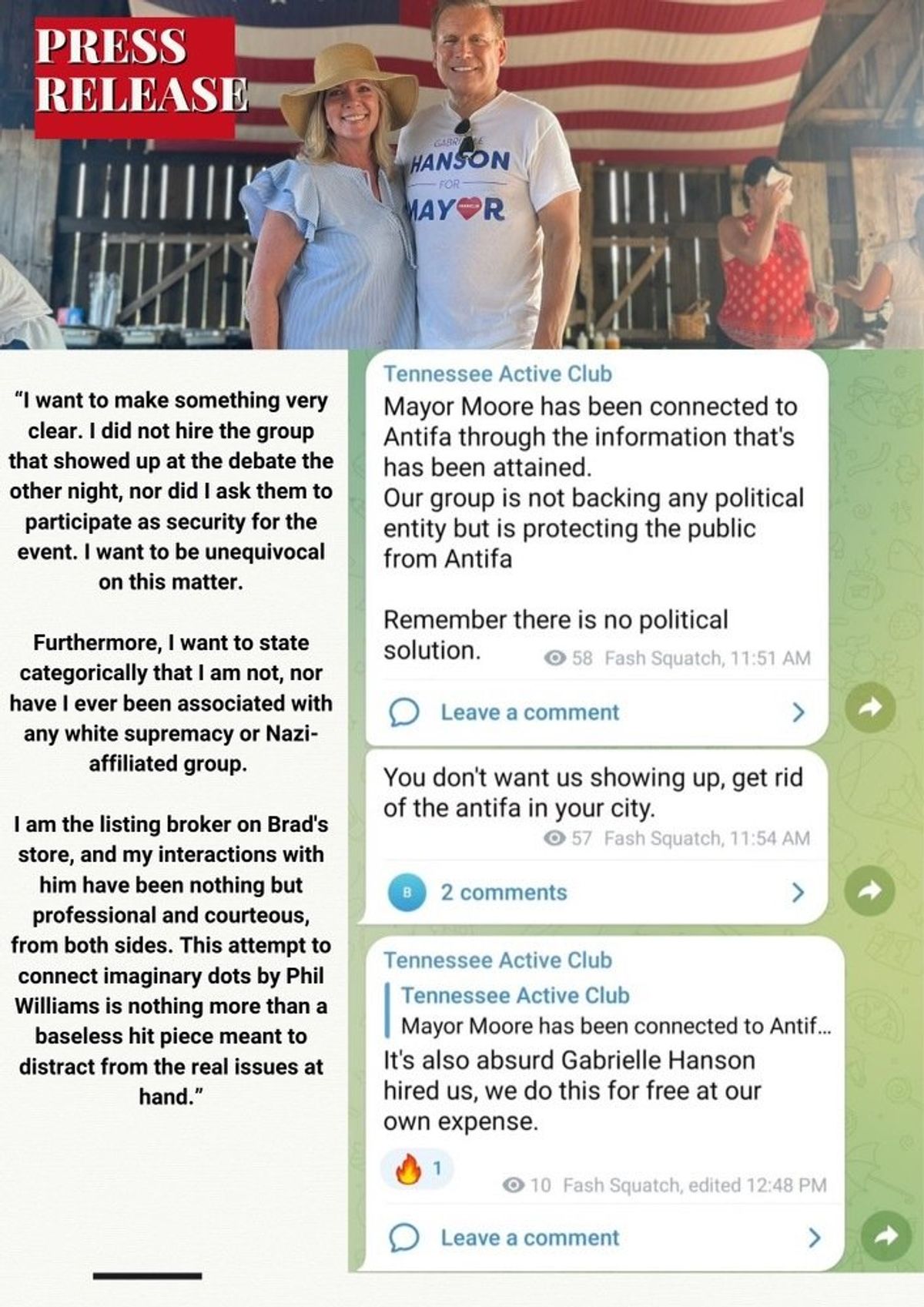 Tennessee mayoral candidate quotes neo-Nazis while distancing herself from neo-Nazis