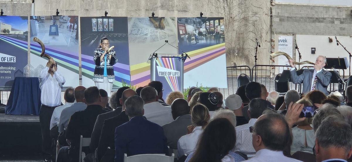 ‘Evil did not win’: Pittsburgh's Tree of Life celebrates groundbreaking of new building