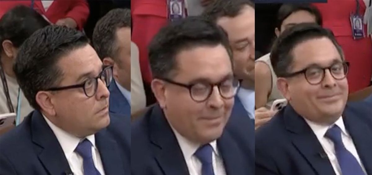 Watch: Trump hit by obvious eye roll as he boasts to reporter about negotiating skills