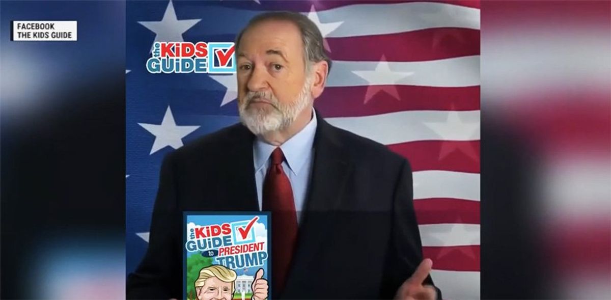 'Stay away from the Epstein chapter': Huckabee's 'Kids Guide to Trump' brutally reviewed