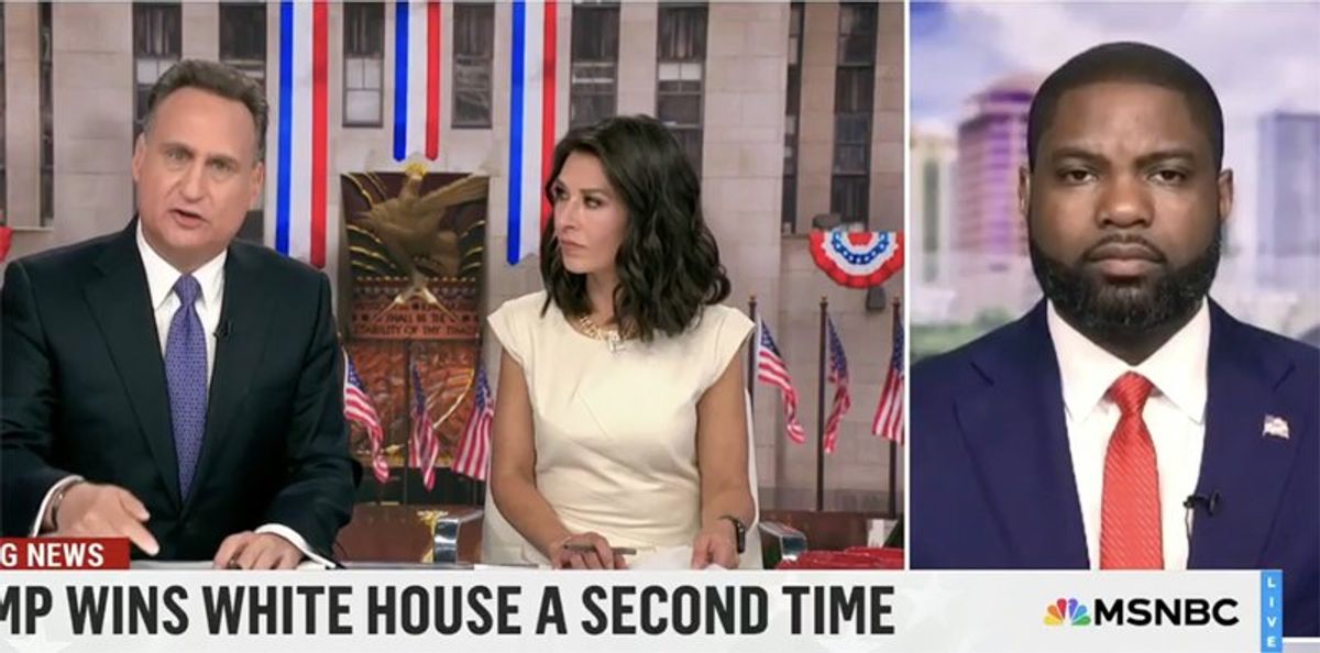 Watch: Furious MSNBC host confronts Trump ally Byron Donalds over president elect's plans