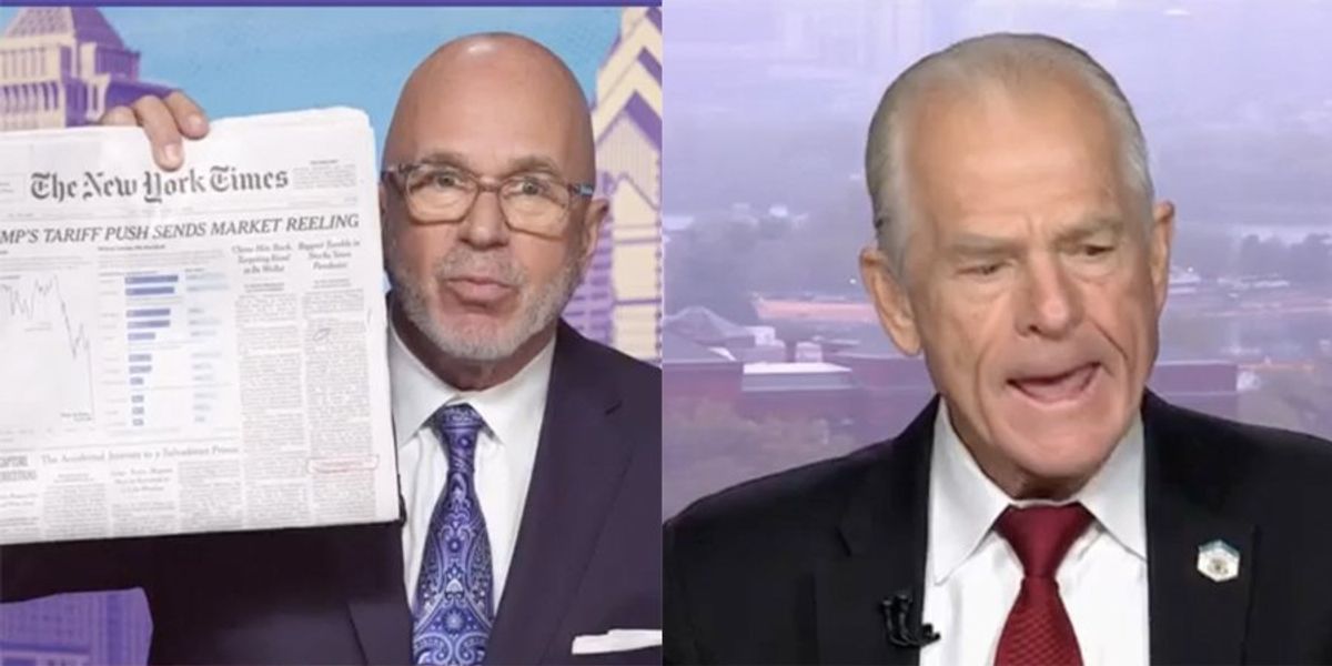 'Did you anticipate this?' Trump adviser put on the spot over tariff financial chaos