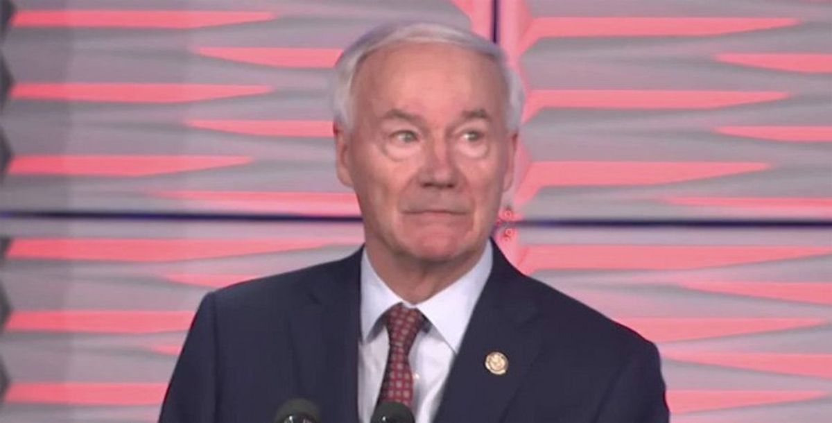 Rallygoers try to drown out ex-GOP lawmaker as he tells them Trump will be found guilty