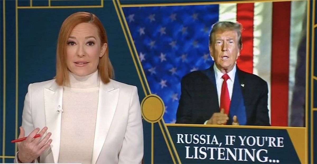 Jen Psaki buries Trump for encouraging Russian invasions