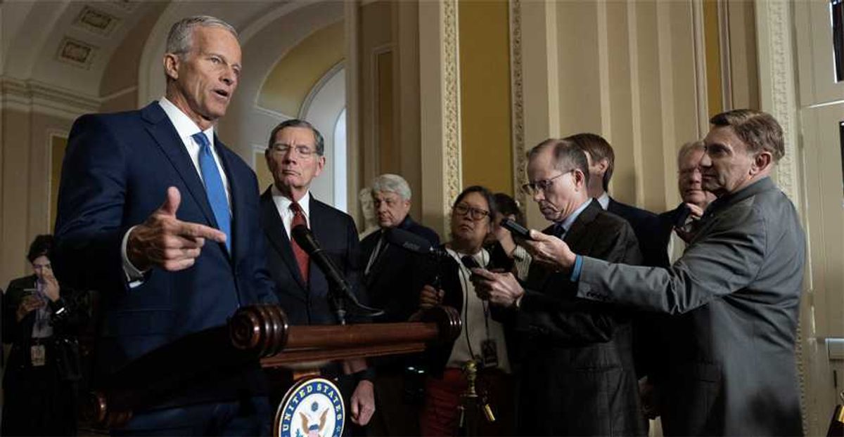 'Anxious' GOP senators considering 'fight or flight' move as agenda stalls out: Politico