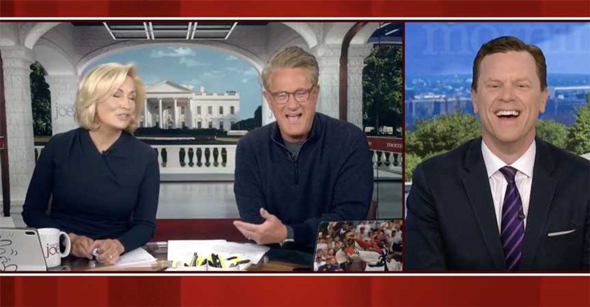 'What are we doing?' MS NOW jumps all over Trump's 'incredible' admission