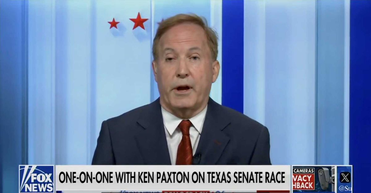 Stammering Ken Paxton spews epic word salad as Fox News demands explanation