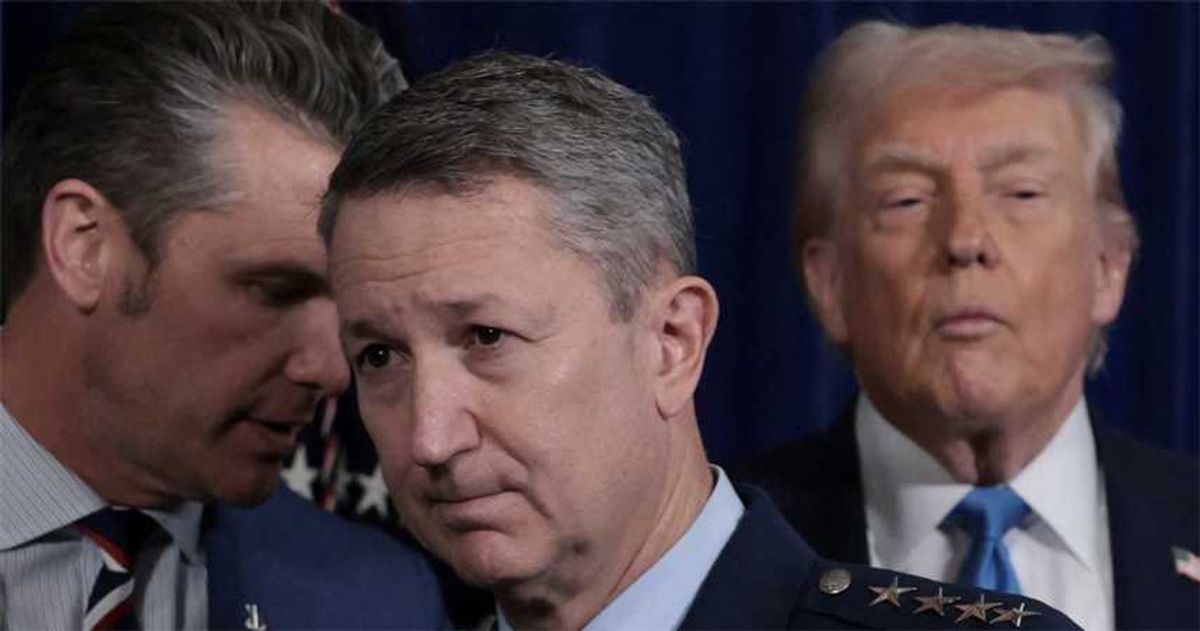 Pentagon accused of 'participating in a strategic suicide pact' with Trump as war looms