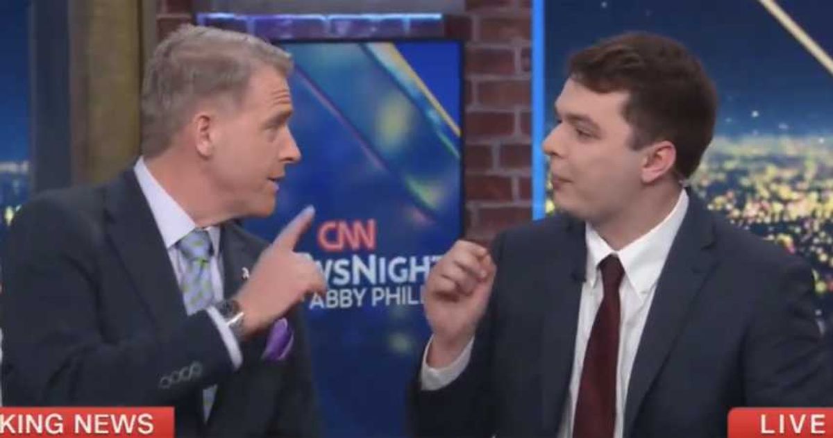 Former anchor leans on CNN to dump 'blowhard' Scott Jennings over menacing outburst