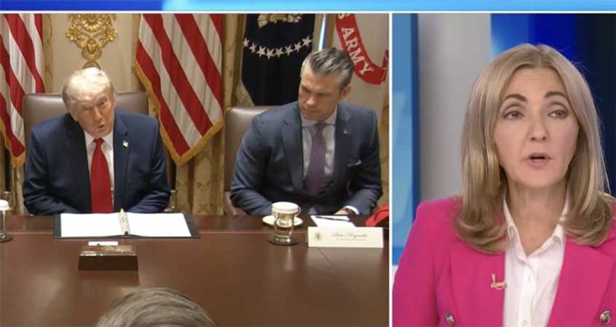 Trump's Cabinet rambling cut off by MS NOW after 'not true' drug boast