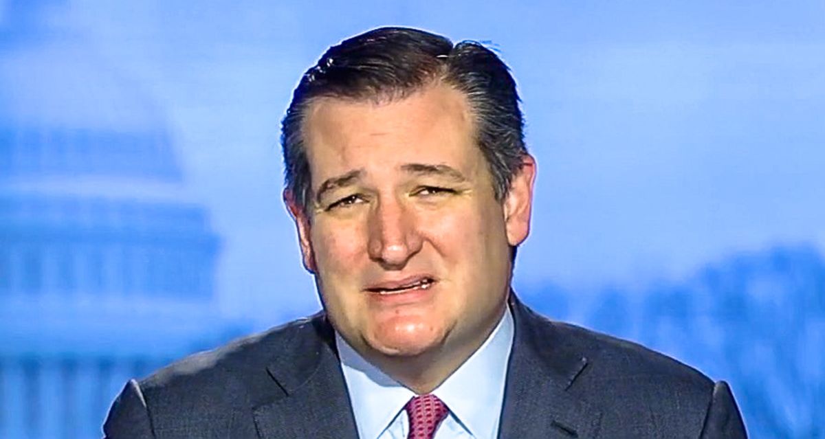 'Nice try': Ted Cruz throws tantrum after being fact-checked on Biden and Israel