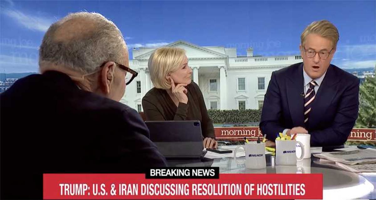 Morning Joe snaps at Chuck Schumer over Iran war: 'You're not listening to me'