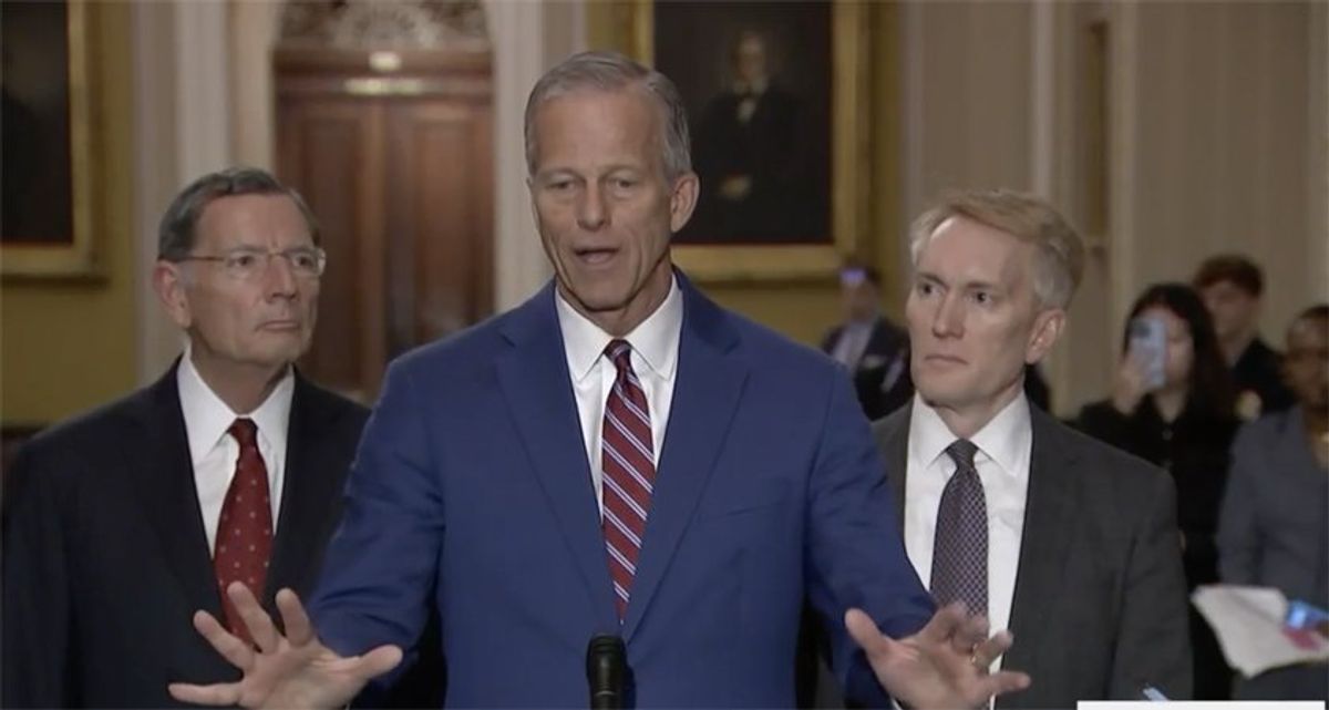 MSNBC host bursts out laughing after supercut of GOP senators bursting Trump's bubble