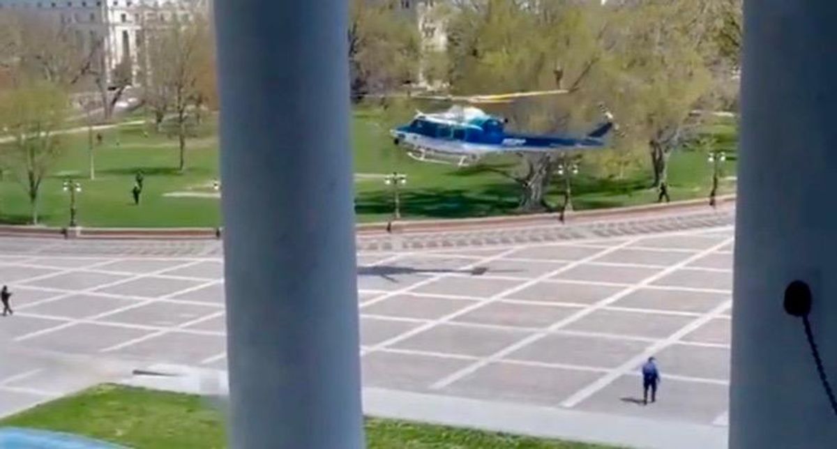 Video: US Capitol under ‘lockdown’ amid ‘heavy police activity’ – ‘helicopter just landed on the east front’: reporters