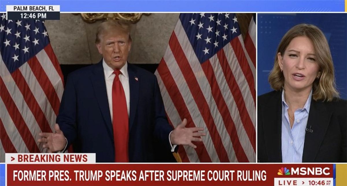 WATCH: MSNBC's Katy Tur cuts off Trump's 'word-salad' ballot talk with a swift fact check
