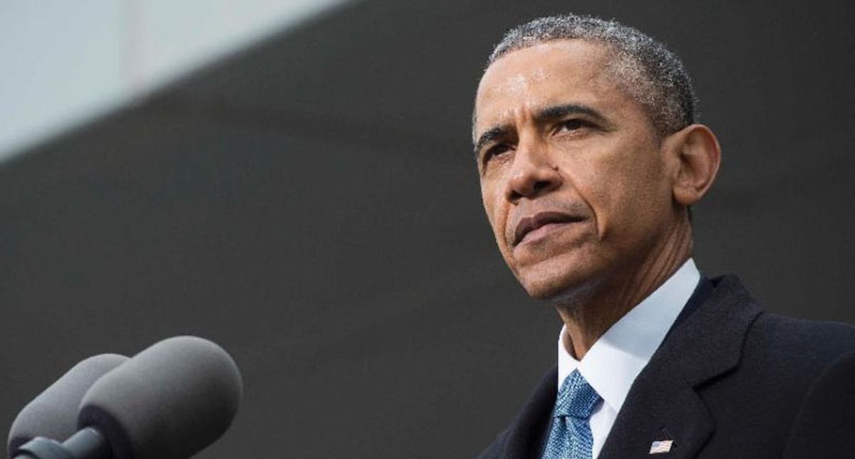 MAGA descends into conspiracy theory frenzy as Barack Obama visits with UK prime minster