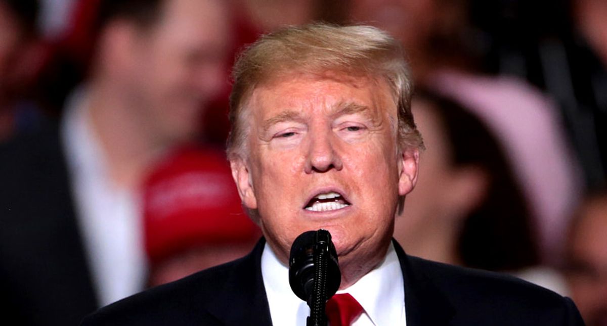 Trump takes stage to 'thunderous boos' at Libertarian convention event