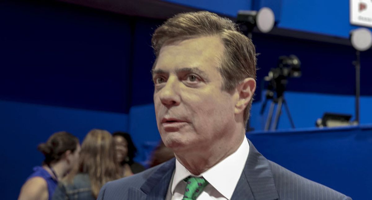 'Crime wave must end': RNC mocked after Paul Manafort spotted on convention floor